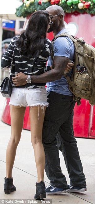 Tyson Beckford And Girlfriend Shanina Shaik Reunite At Sydney Airport