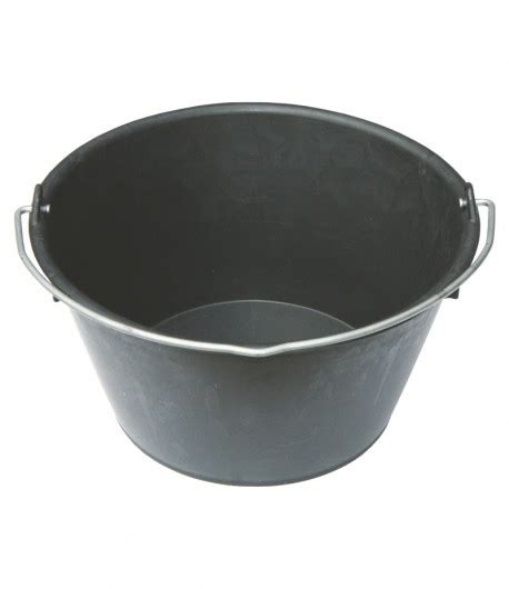 Black Rubber Bucket Lt06250