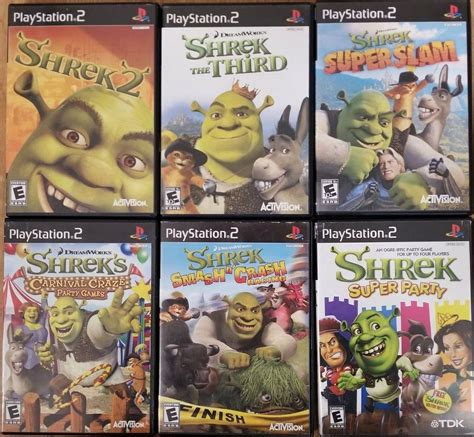 Juegos Shrek Playstation 2 Probados Por Ps2 Ebay