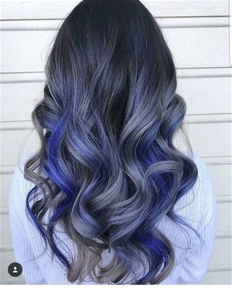33 Blue Ombre Hair Color Trend In 2019 Ombre Hair Color Blue Ombre