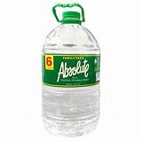 Bottled water is packaged in plastic bottles and sold in stores. Absolute distilled water 3/6000ml - CREMPCO Online Store