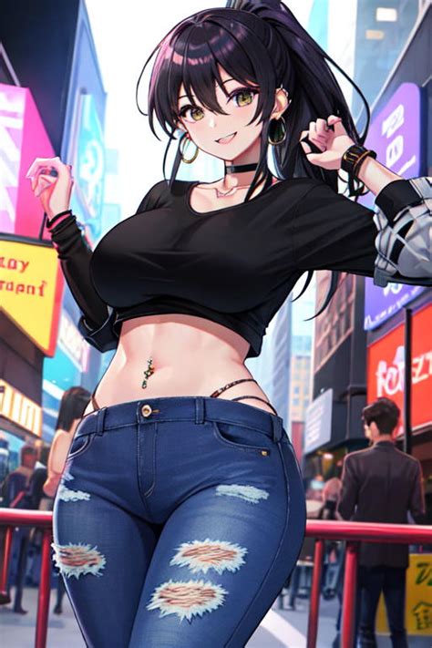 Sexy Milf Shauna With Black Shirt In The City By Shauna247 On Deviantart