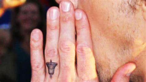 Maybe you would like to learn more about one of these? Dax Shepard Debuts Bell Tattoo On His Ring Finger To Honor Wife Kristen Bell Video - ABC News