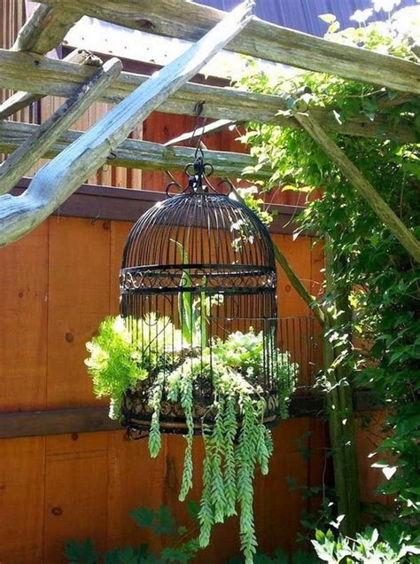 20 Best Decoration Ideas With Birdcage Planters In 2018