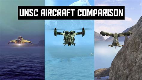 Halo 5 Guardians Unsc Air Vehicle Comparison Youtube
