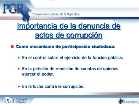 Ppt La Denuncia De Actos De Corrupción Powerpoint Presentation Free Download Id913891