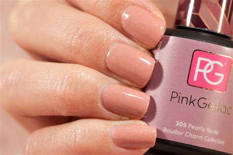 Pink Gellac Boudoir Charm Collection Swatches May Contain Traces Of