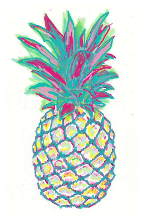 Pineapple Art Print Future Home Pineapple Art Diy Canvas Diy Art
