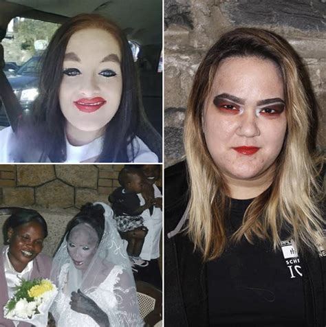 Makeup Fail Gallery That Will Terrify You