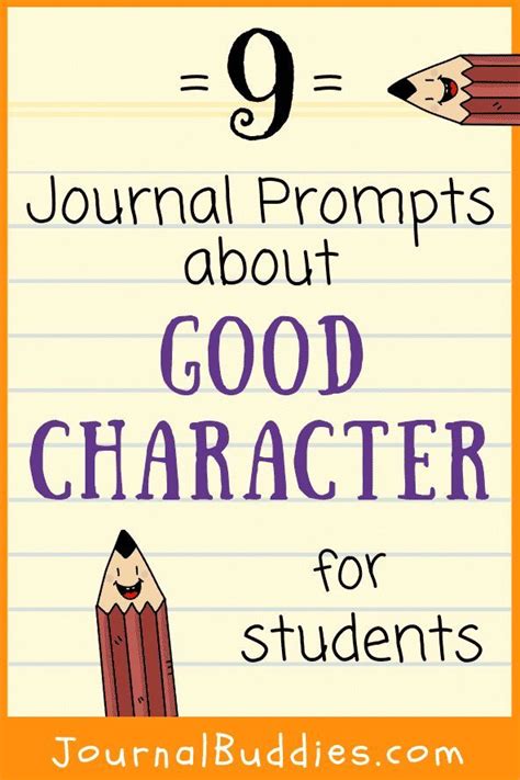 Good Character Writing Prompts Homeschool Writing Prompts Elementary