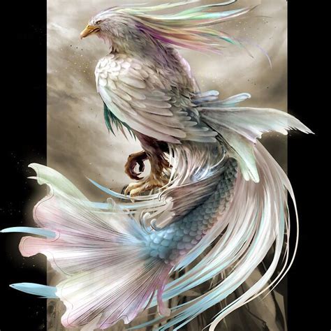 Beautiful Mythical Creatures Fantasy Mythical Birds Creature