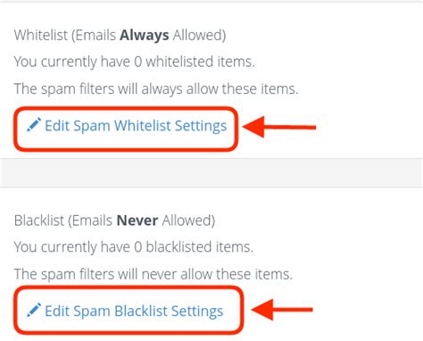 How To Blacklistwhitelist An Email Account In Cpanel