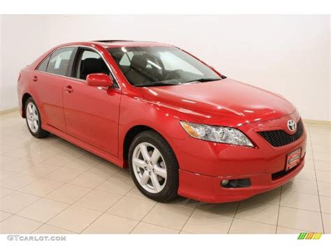 The 2009 toyota camry ranking is based on its score within the 2009 affordable midsize cars category. 2009 Barcelona Red Metallic Toyota Camry SE #47966320 ...
