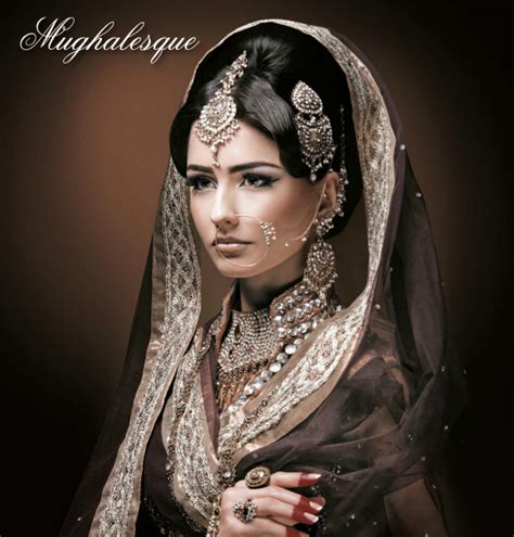 Mughal Queen Indian Bridal Jewellery Set In Mughal Style Mughalesque Collection Pakistani
