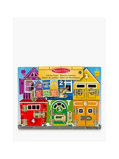 Melissa And Doug Latches Board At John Lewis And Partners