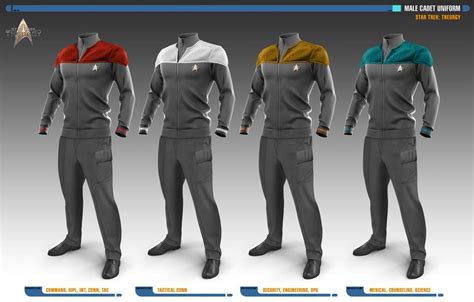 Female Cadet Uniforms Star Trek Theurgy By Auctor Lucan On