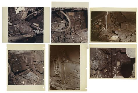 Lot Detail Apollo 1 Fire Investigation Photos Forty One 8 X 10