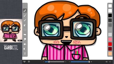 How To Draw A Nerd By Garbi Kw Youtube