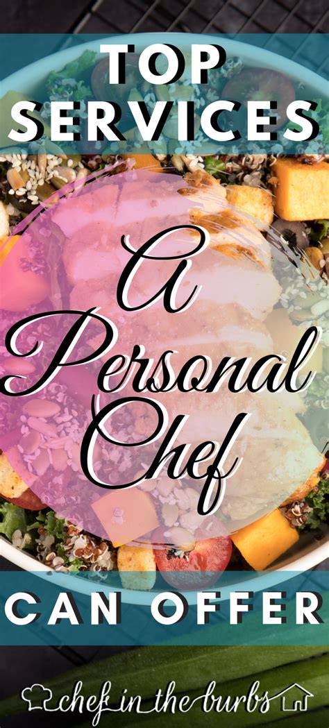 Personal Chefs Vs Other Types Of Chefs There Are A Lot Of Things That