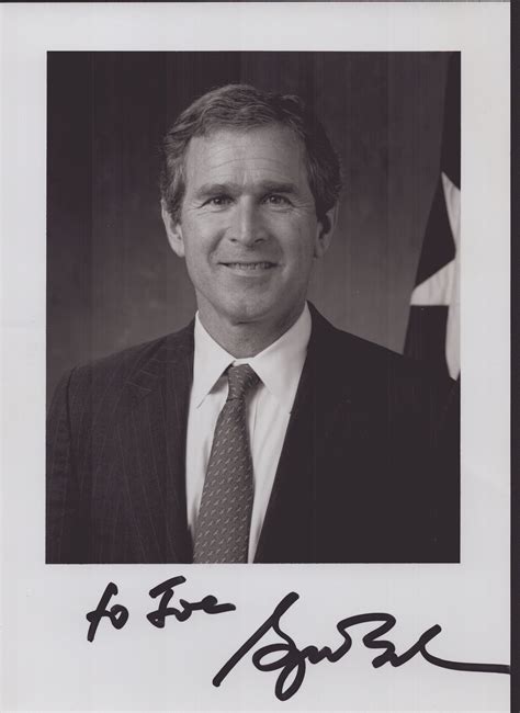 president george w bush autographed inscribed photograph historyforsale item 269005