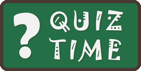 Quiz Time · Free Vector Graphic On Pixabay