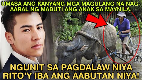 Umasa Ang Mag Asawa Na Nag Aaral Ng Mabuti Ang Anak Sa Maynila Ngunit