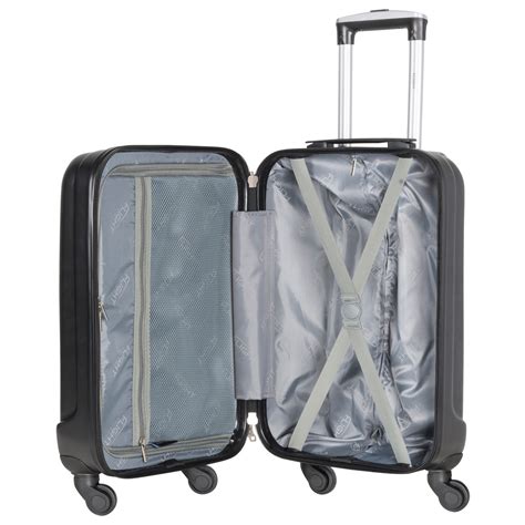 In addition, each passenger is also allowed to carry one laptop bag, handbag, backpack, or any other small bag that does not exceed 40cm x 30cm x 10cm and must be able to fit under the seat in front of them. Carry On Hand Luggage Lightweight Hard Case Travel Bag Max ...