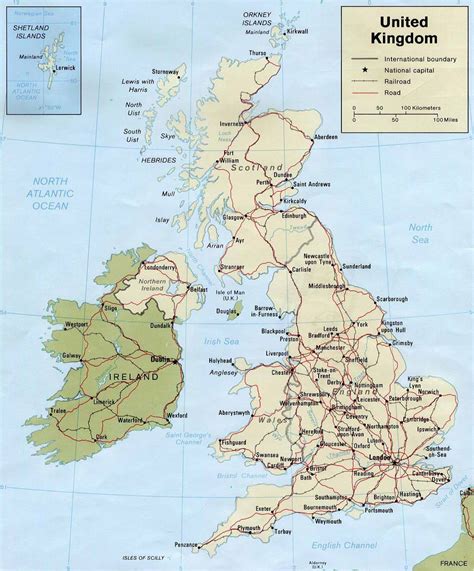South east england is one of the most visited regions of the united kingdom, being situated around the english capital city london and located closest to the continent. Map Of England Scotland Wales and northern Ireland ...