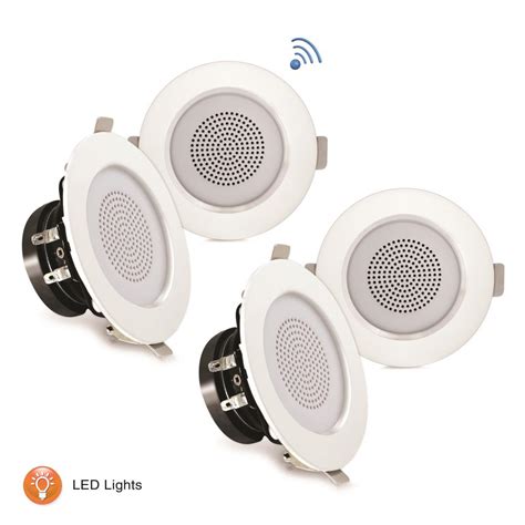 Ceiling speakers are usually passive speakers, meaning they don't need an external power source. Pyle - PDIC4CBTL3B - Home and Office - Home Speakers ...