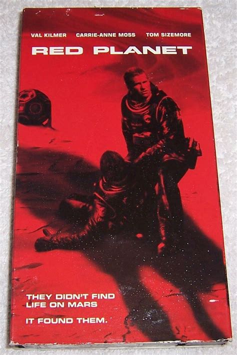 Red Planet Vhs Video Val Kilmer Carrie Anne Moss Tom Sizemore 85391895435 Ebay