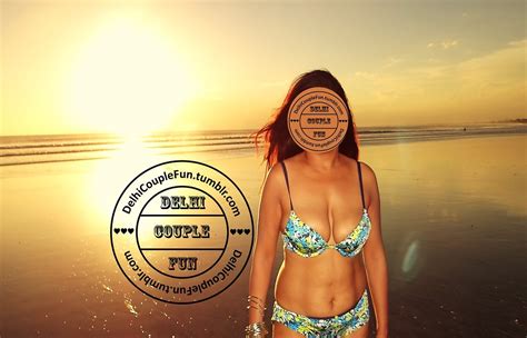 Wife Goes Bold In A Revealing Bikini At The Beach Tumblr Pics