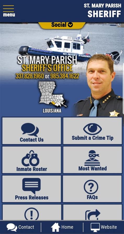 St Mary Parish Sheriff Scott Anslum Announces New Mobile App Available