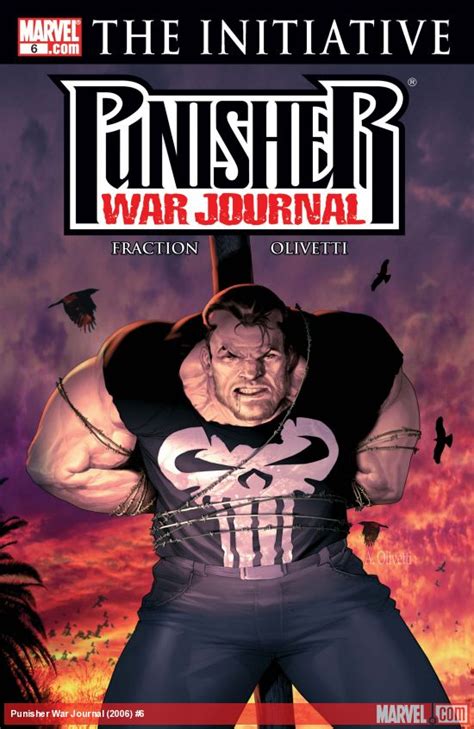 Punisher War Journal 2006 6 Comic Issues The Initiative Marvel