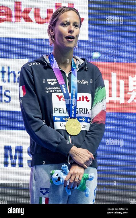 Federica Pellegrini Ita Italy Gold Medal And World Champions Women S M Freestyle Medal