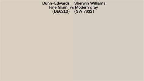 Dunn Edwards Fine Grain De6213 Vs Sherwin Williams Modern Gray Sw