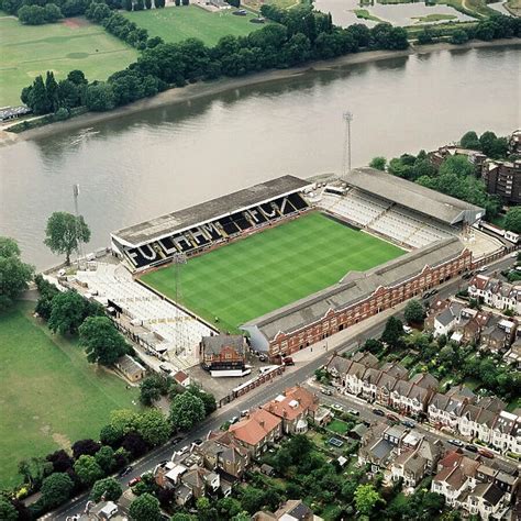 Fulham Stadium An Aerial Photograph Of Fulham Football Club S Craven
