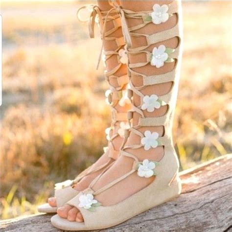 Nwot Joyfolie Gladiator Floral Suede Sandals In 2021 Lace Up