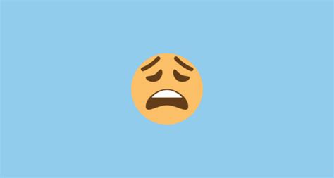 😩 지친 얼굴 Emoji On Joypixels 10