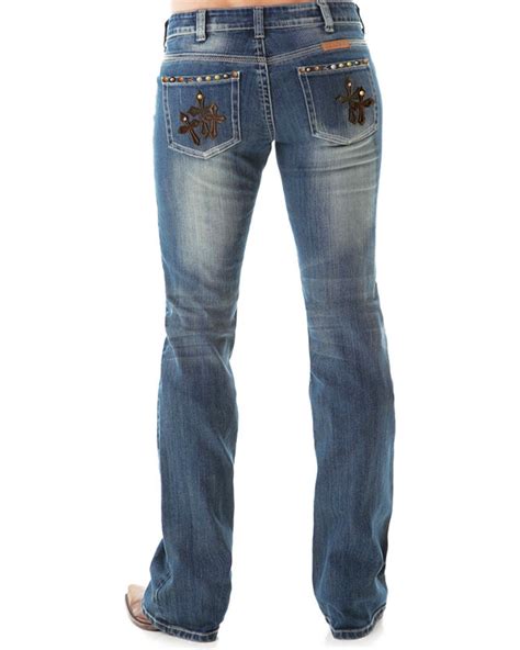 Cowgirl Tuff Womens Truly Blessed Boot Cut Jeans Boot Barn