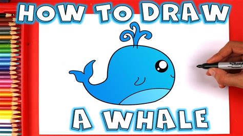 Cartoon Whale How To Draw A Whale Fish Youtube