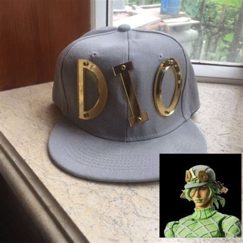 Jojos Bizarre Adventure Dio Brando Baseball Cap Hat Cosplay Daily Wear