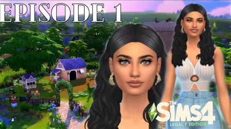 Lets Play The Sims 4 Legacy Challenge Episode 1 Cottage Living