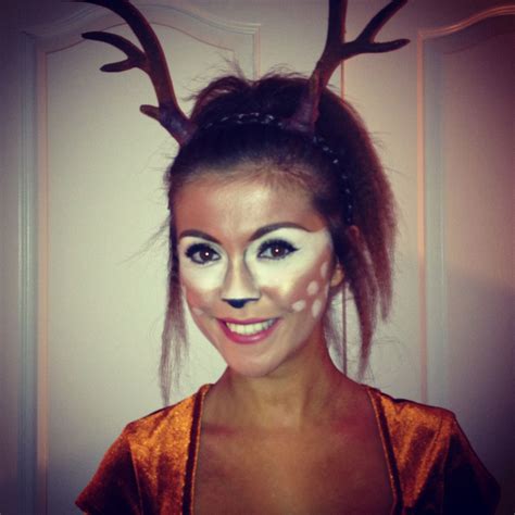 My Bambi Make Up Makeup Bambi Disney Bambimakeup Deer Costume Princess Costume Homemade