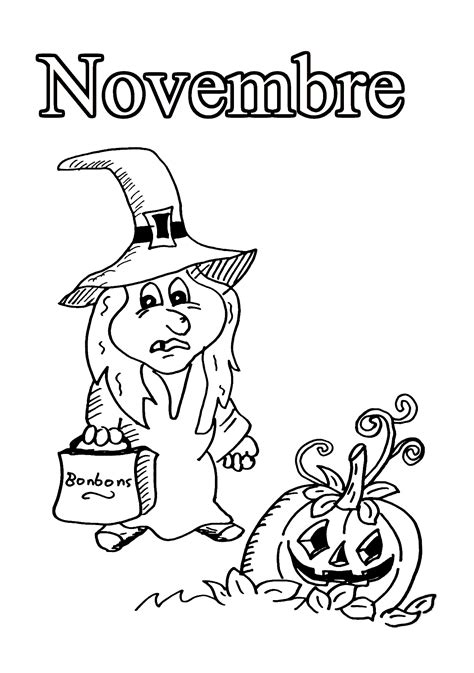 Month to color for children - Month Kids Coloring Pages