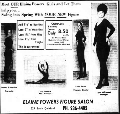 Mom Elaine Powers Figure Salon