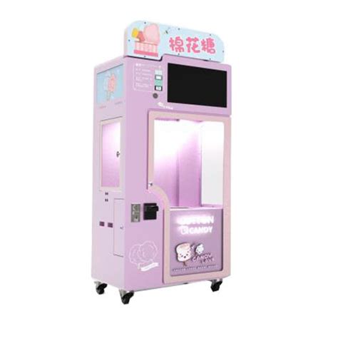2021 Automatic Cotton Candy Vending Machinecommercial Automatic Cotton