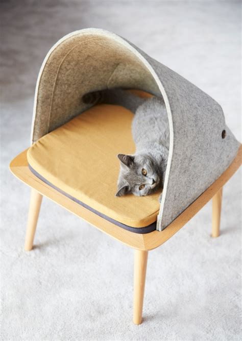 Functional And Elegant Cocoon Feline Furniture Digsdigs