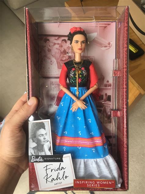 Frida Kahlo Mattel Barbie Doll Inspiring Women Series New Etsy