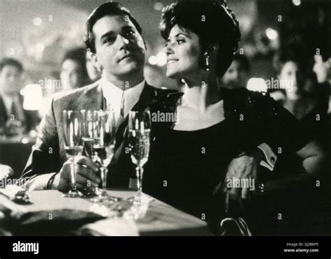 American Actress Lorraine Bracco And Actor Ray Liotta In The Movie
