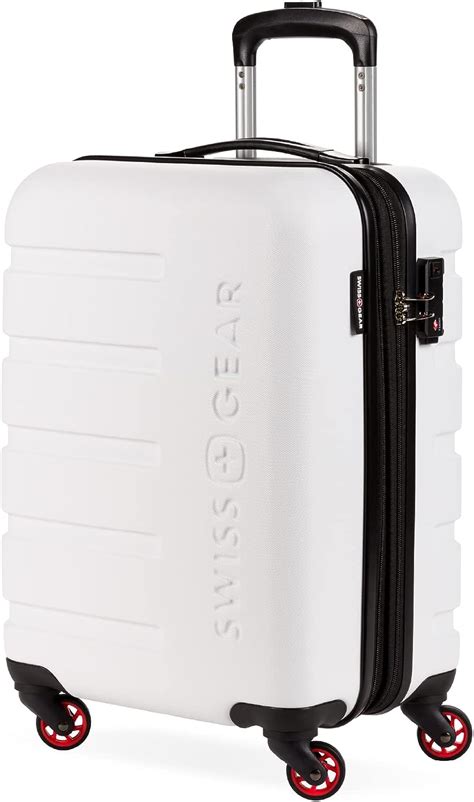 Swissgear 7366 Hardside Expandable Luggage With Spinner Wheels White